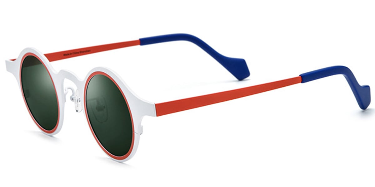 Titanium Round Sunglasses SG6860
