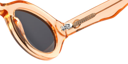 Acetate Round Geometric Sunglasses SG5986