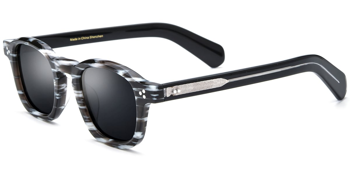 Acetate Square Sunglasses SG10305