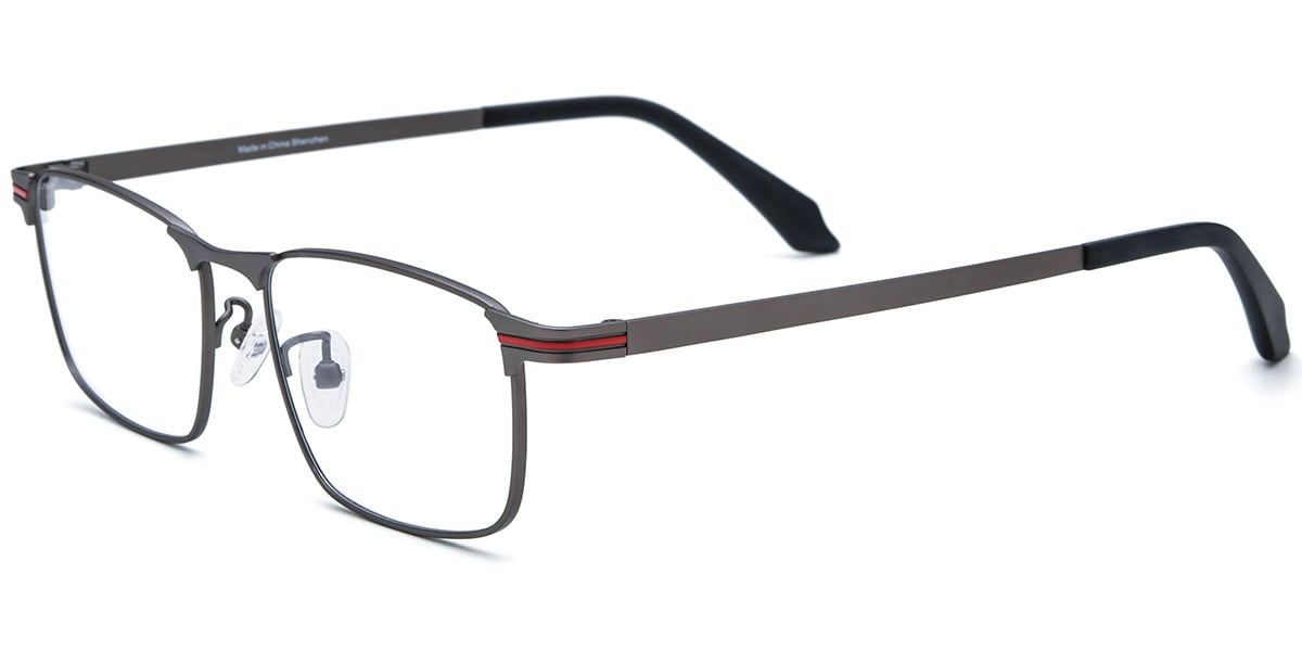 Titanium Rectangle Frame F8331
