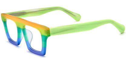 Acetate Square Frame F7172