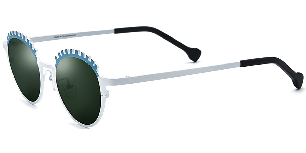 Titanium Oval Sunglasses SG7304