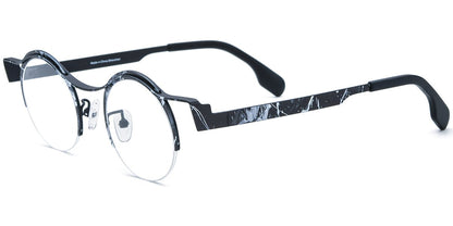 Titanium Round Frame F7917
