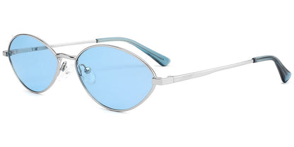 Metal Oval Sunglasses SG10161