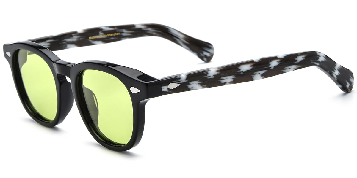 Acetate Square Sunglasses SG10306