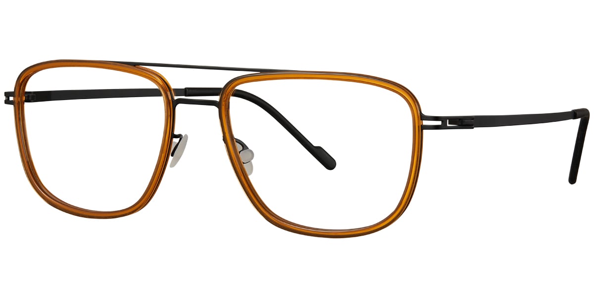 Acetate Metal Aviator Frame F5891
