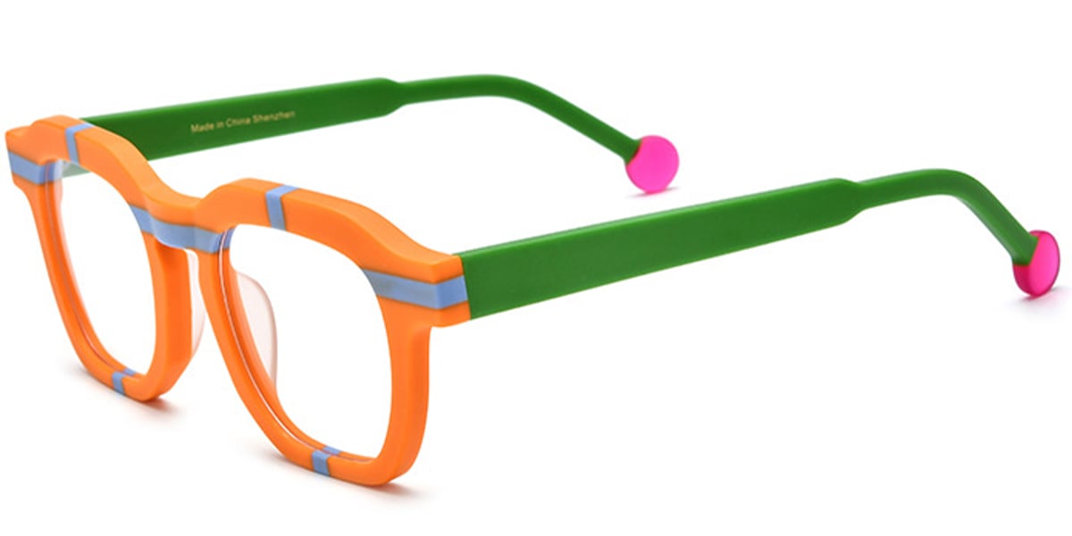 Acetate Square Frame F6432