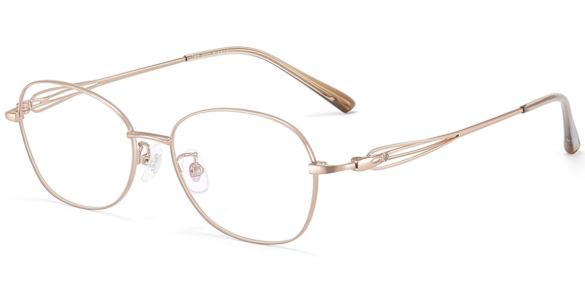 Oval Eyeglasses F9144