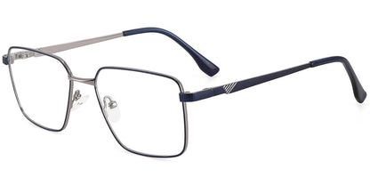 Acetate Metal Square Frame F9009