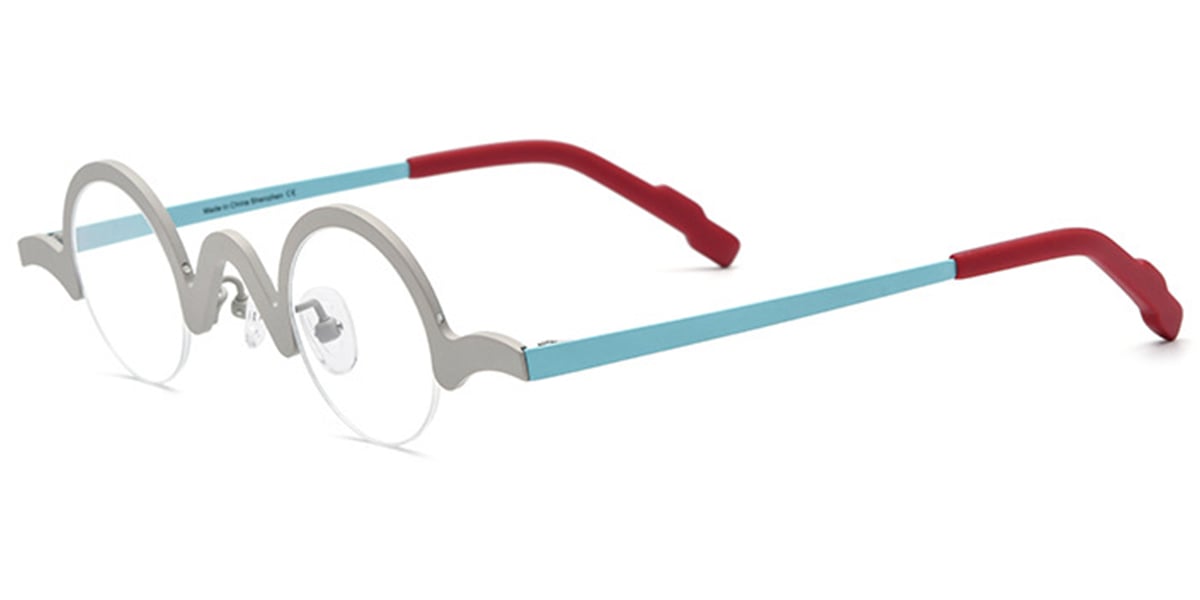 Titanium Round Frame F6369