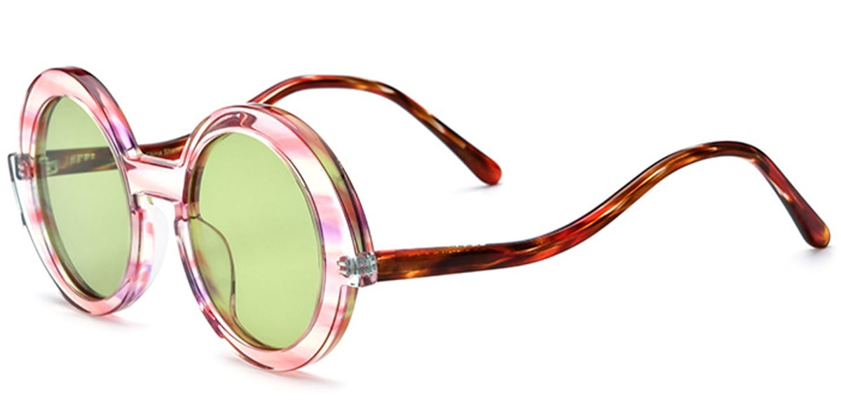 Acetate Round Sunglasses SG6403