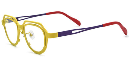 Titanium Geometric Frame F6903