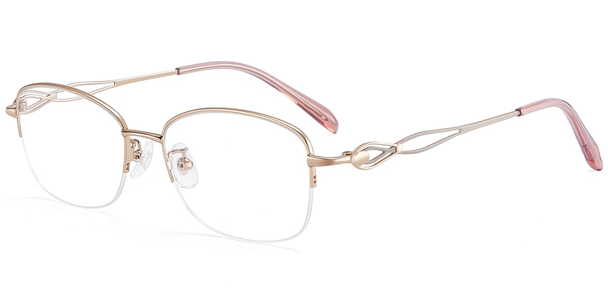 Rectangle Eyeglasses F9134