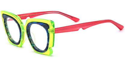 Acetate Square Frame F6373