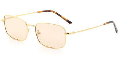 Acetate Metal Rectangle Sunglasses SG9359