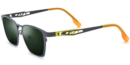 Titanium Rectangle Sunglasses SG7040