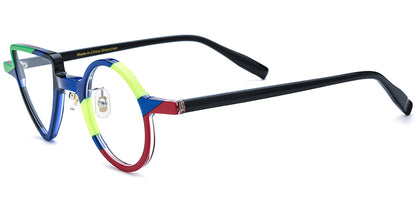 Acetate Geometric Frame F7727