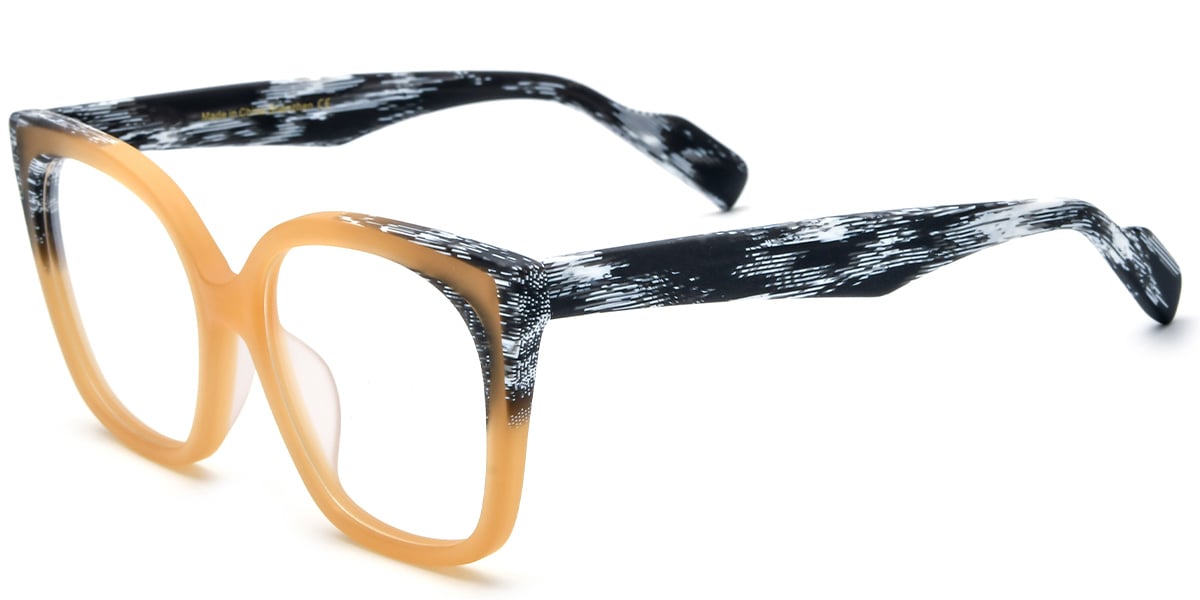 Acetate Square Frame F5818