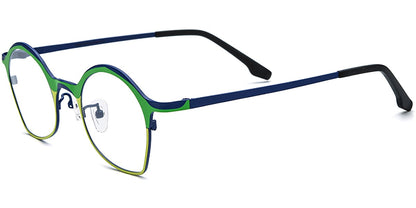 Titanium Geometric Frame F7298
