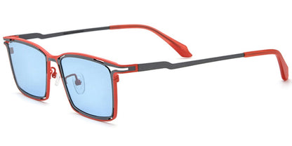 Titanium Rectangle Sunglasses SG6724
