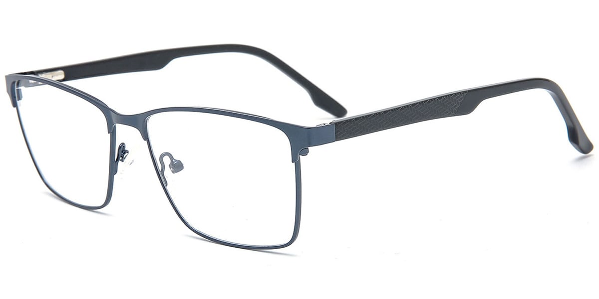 Acetate Metal Square Frame F8537