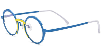 Titanium Round Frame F5619