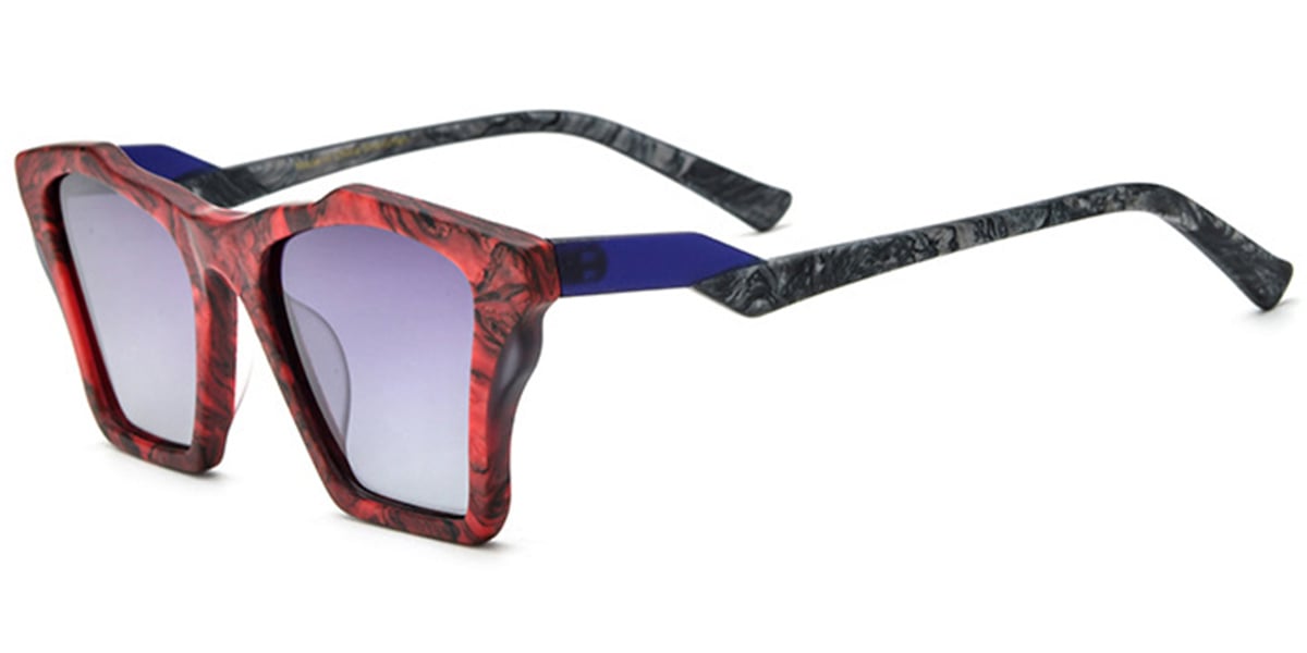 Acetate Geometric Sunglasses SG6676
