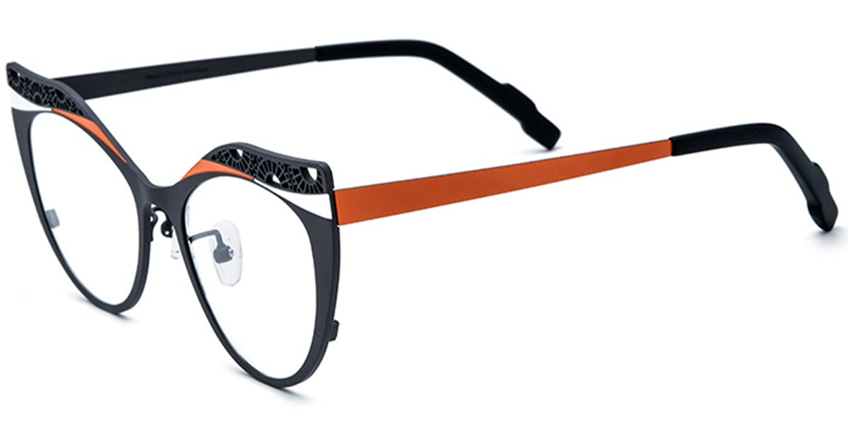 Titanium Cat Eye Frame F6906
