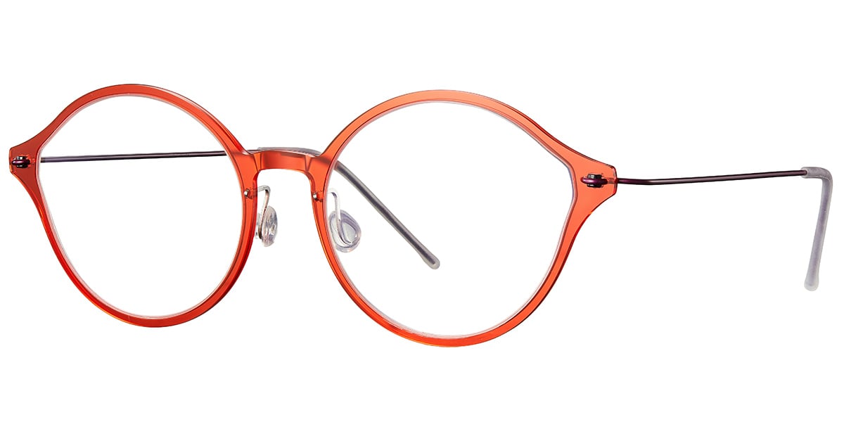 Titanium Round Frame F4318