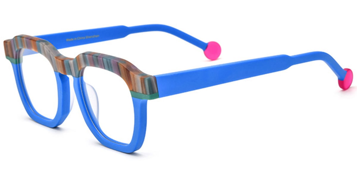 Acetate Square Frame F6716