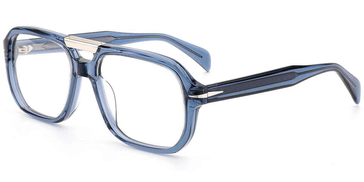 Acetate Metal Aviator Frame F10175