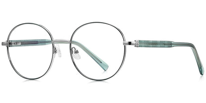 Round Eyeglasses F9622