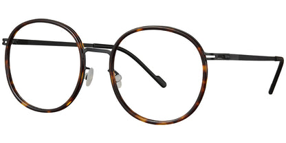 Acetate Metal Square Frame F5887