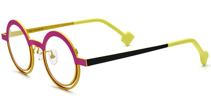Titanium Round Frame F6870