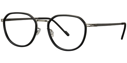 Acetate Metal Square Frame F5888
