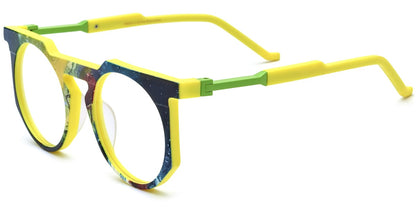 Acetate Geometric Frame F8081