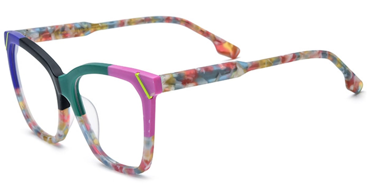 Acetate Square Frame F6396