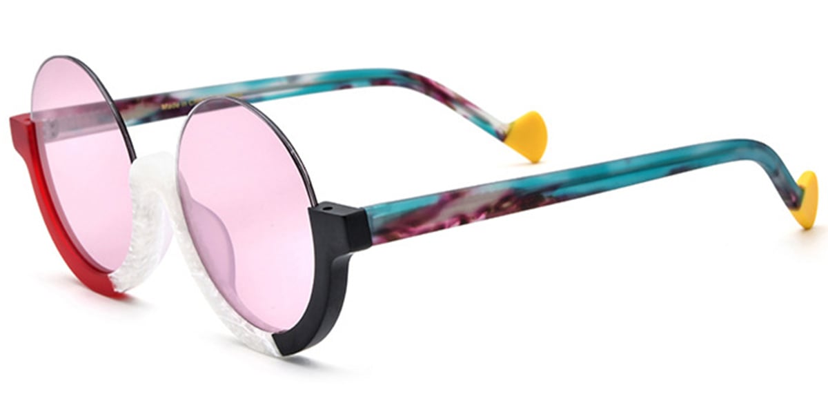 Acetate Round Sunglasses SG6678