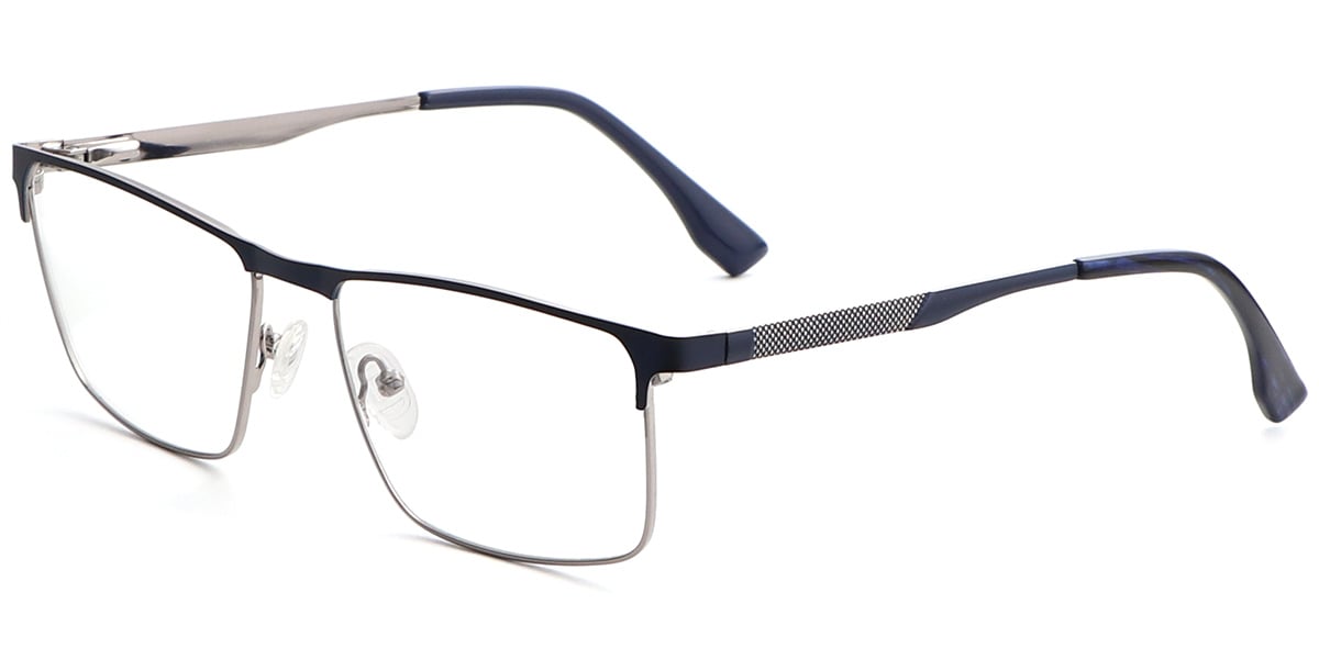 Acetate Metal Rectangle Frame F8550