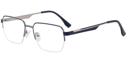 Acetate Metal Square Frame F9022