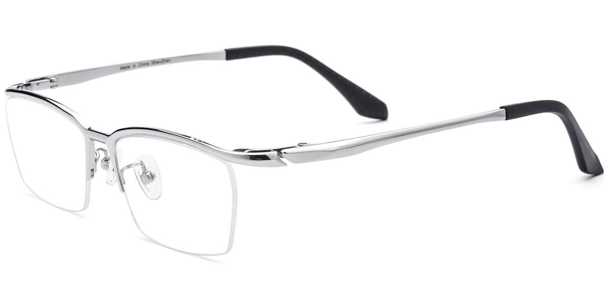 Titanium Rectangle Frame F8812