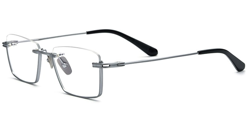 Titanium Rectangle Frame F4151