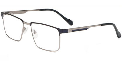 Acetate Metal Square Frame F8552