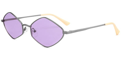 Metal Geometric Sunglasses SG10164