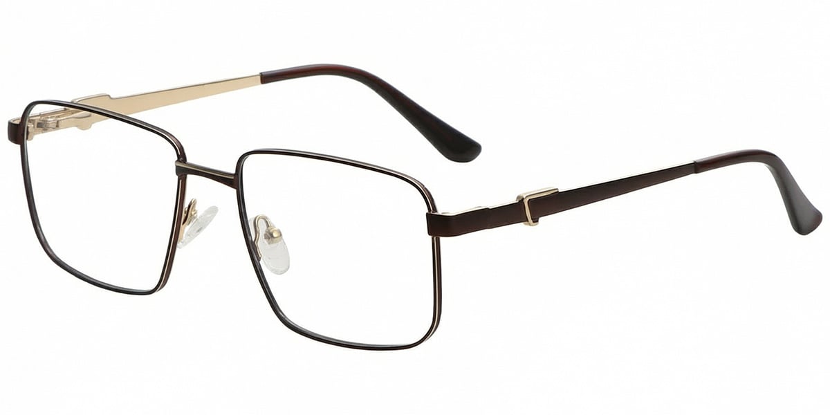 Acetate Metal Rectangle Frame F8744