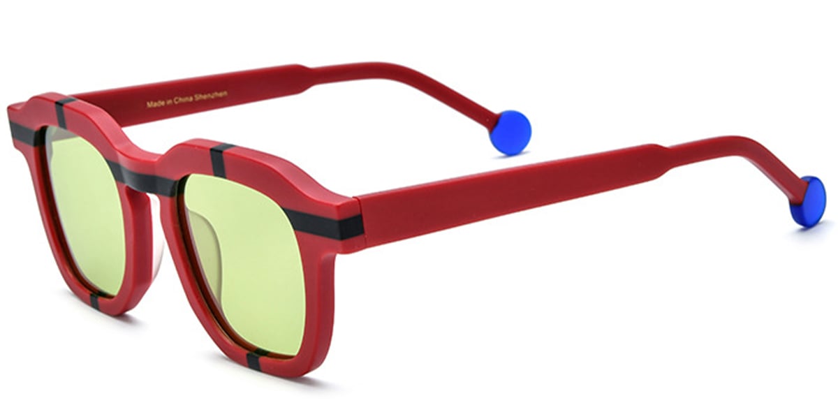 Acetate Square Sunglasses SG6433