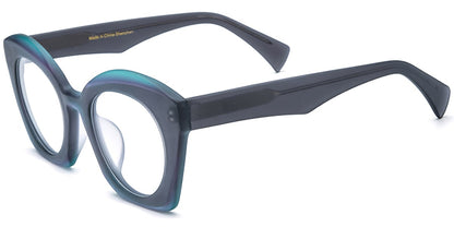 Acetate Square Frame F7395