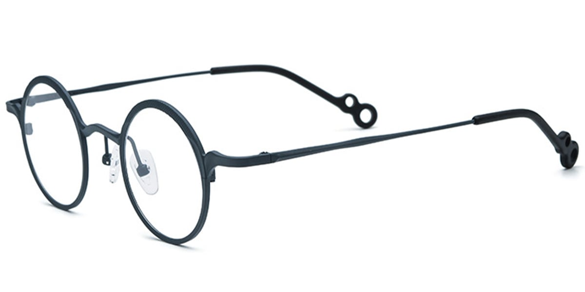 Titanium Round Frame F7049