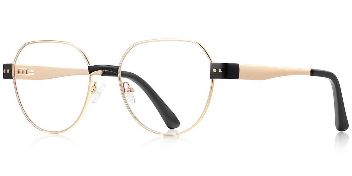 Round Eyeglasses F9607