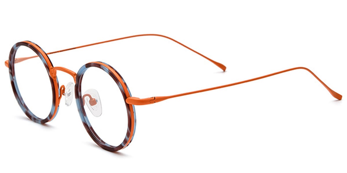 Acetate TR Round Frame F7041